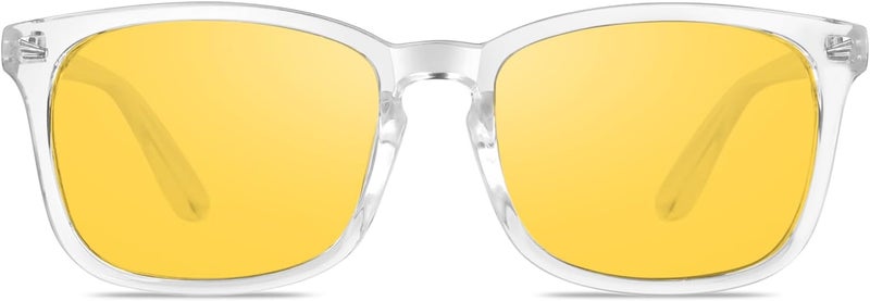 GQUEEN Fashion Glasses Non Prescription Fake Glasses for Women Men Clear Lens Square, 201582 - Image 1